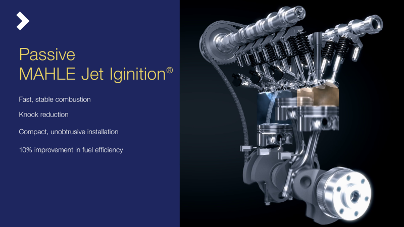 MAHLE Jet Ignition ready to be integrated into existing production engines